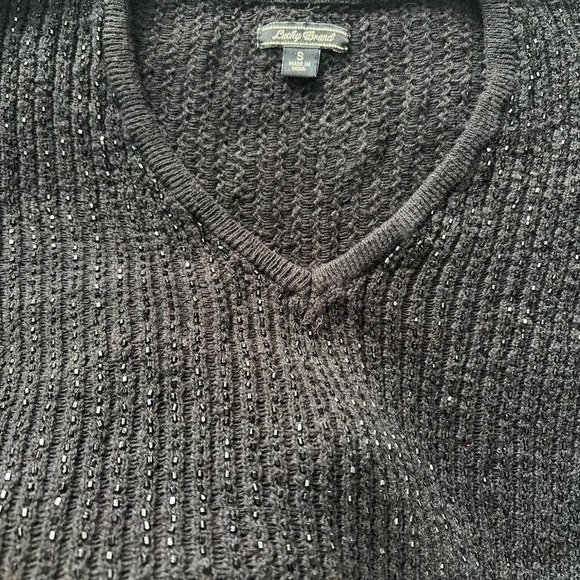 Lucky Brand beaded knit pullover - Picture 3 of 7
